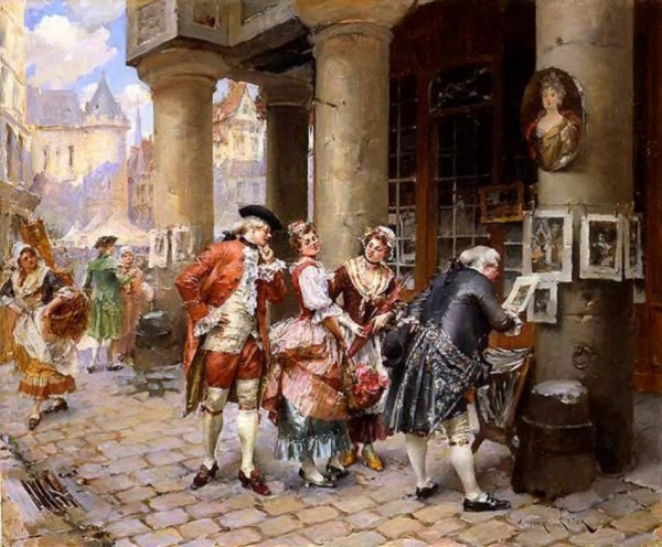 Французский художник Henry Victor Lesur 19 (600x496, 306Kb)