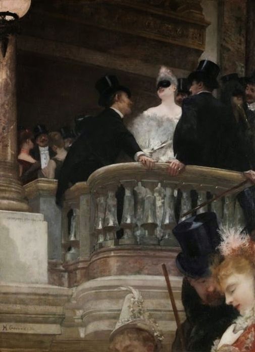 Le Bal de l'Opéra, Paris. 1886 (505x700, 269Kb)