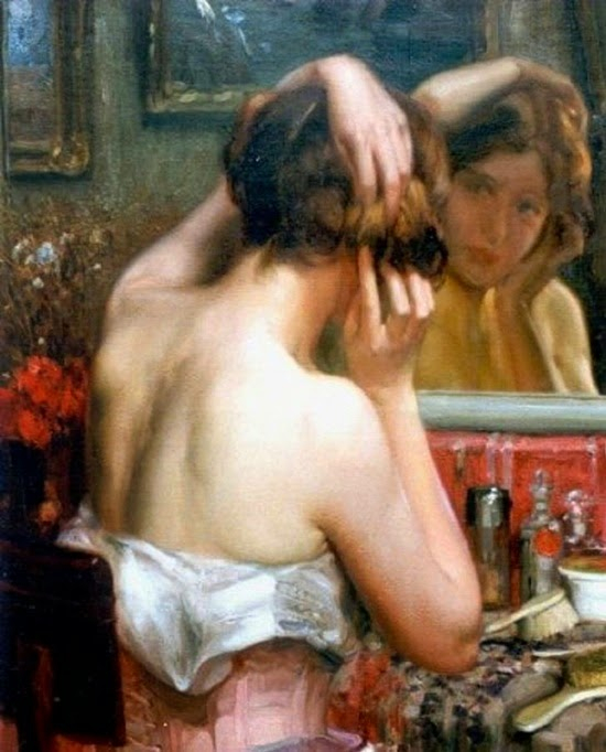 Young Woman at Her Toilet (550x682, 298Kb)