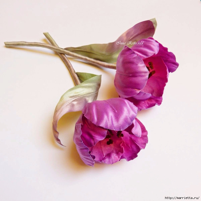 Цветы из шелка от Inna Rothschild (22) (700x700, 204Kb)