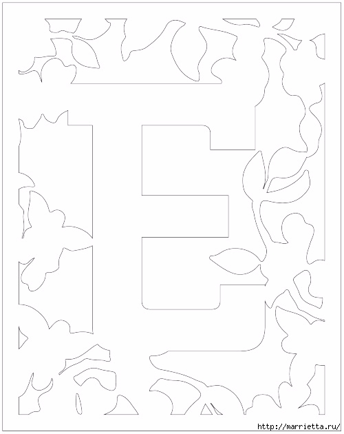 Любовная гирлянда из бумаги (4) (500x630, 83Kb)