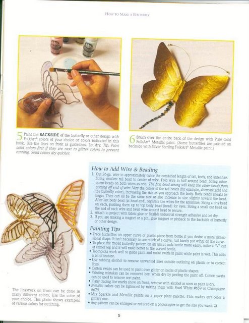 Предметы из подручных материалов. 39809823_How_to_Make_Magical_Butterflies_51