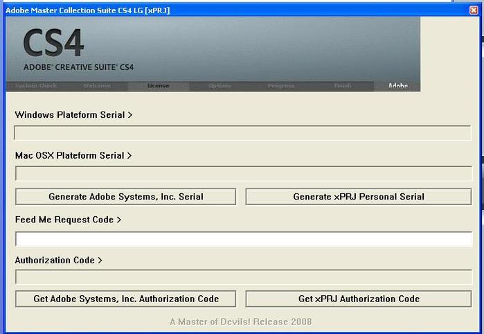 Adobe cs3 master collection keygen only xforce