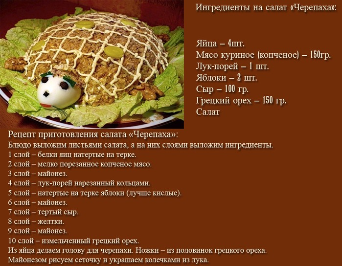 Салаты рецепт с пошагово в домашних Салаты рецепт с пошагово в домашних