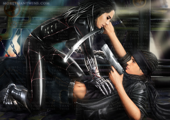 Bill Kaulitz ,  . fan-art, -. Tokio ...