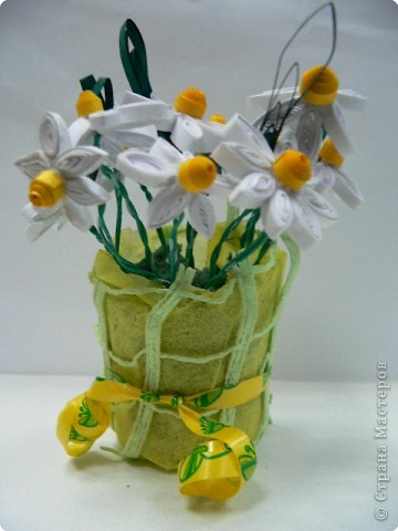 Handmade Craft Ideas Paper Quilling on Bouquets Of Flowers  Quilling Paper    Make Handmade  Crochet  Craft