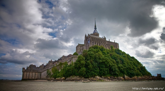 Мон-Сен-Мишель, Нормандия, Франция,Mont-St-Michel, Normandy, France, http://bestgay.spb.ru
