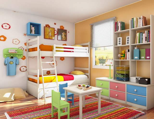 Идеи для детской комнаты 50223123_kidsroomdesign1