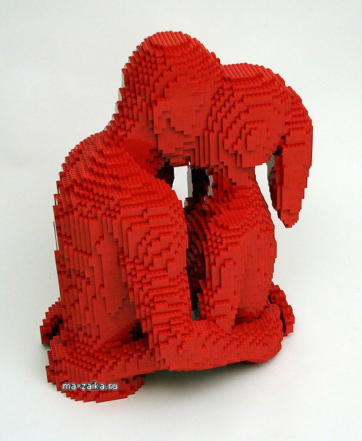 Lego скульптуры Nathan Sawaya