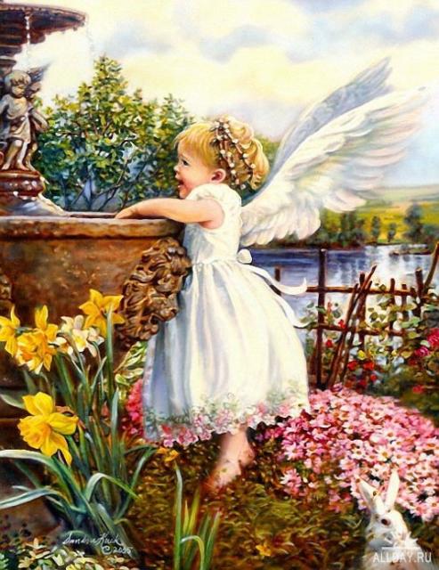 Цветы и ангелы - небесные созданья… (493x640, 68Kb)