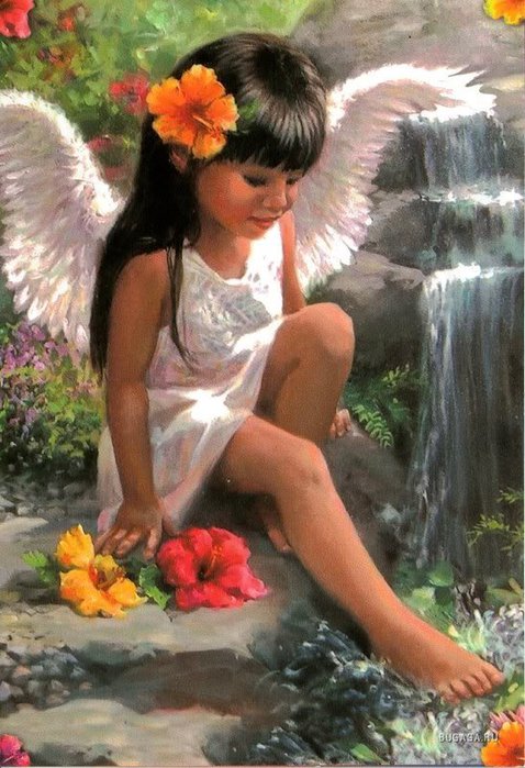 Цветы и ангелы - небесные созданья… (478x699, 87Kb)