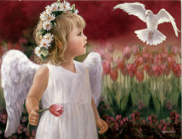 Цветы и ангелы - небесные созданья… (699x535, 87Kb)