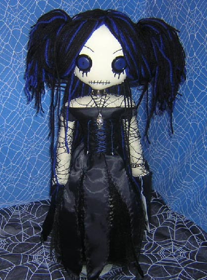 gothic rag doll spectacle