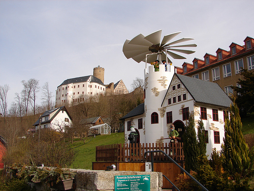 Крепость Шарфенштайн (нем. Burg Scharfenstein) 71713