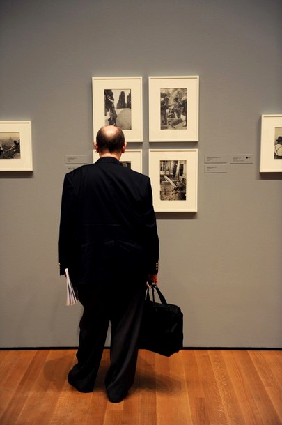 Выставка "Анри Картье-Брессон: Современный век", в музее современного искусства в Нью-Йорке,  6 апреля 2010 года.