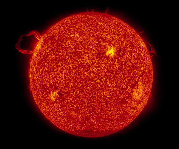 Уникальные снимки Солнца космического агентства NASA