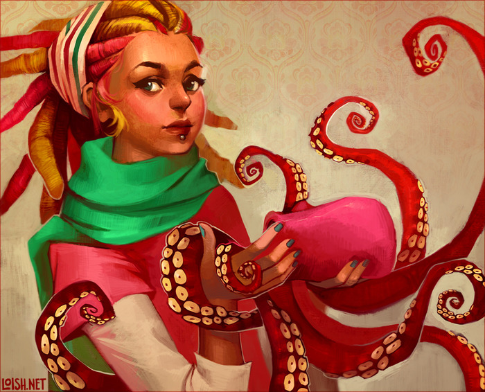 Иллюстрации Loish (Lois Van Baarle)