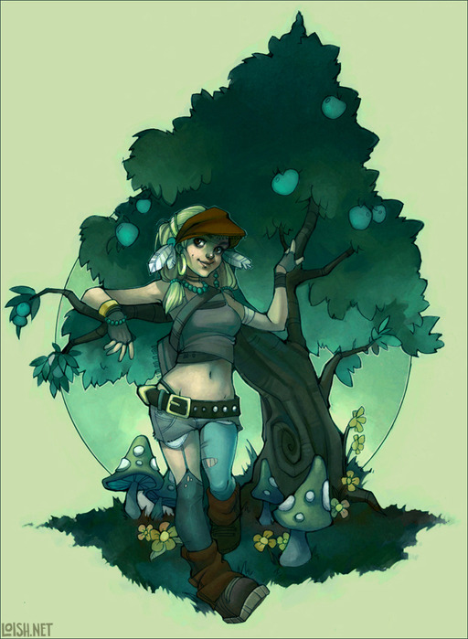 Иллюстрации Loish (Lois Van Baarle)