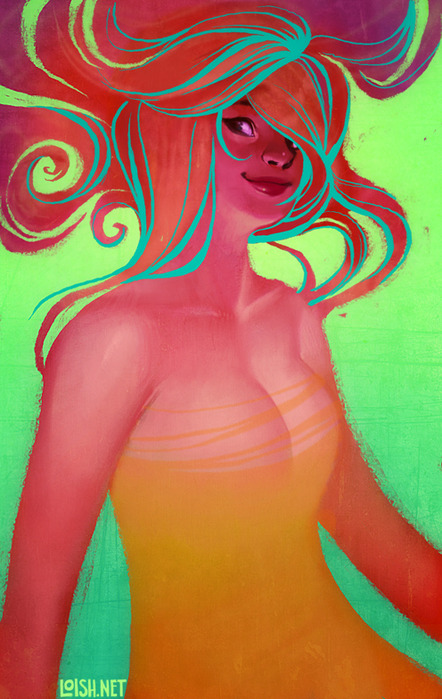 Иллюстрации Loish (Lois Van Baarle)