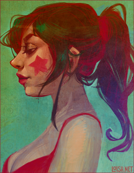 Иллюстрации Loish (Lois Van Baarle)