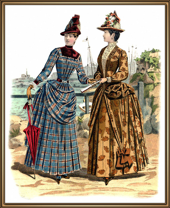 викторианская одежда