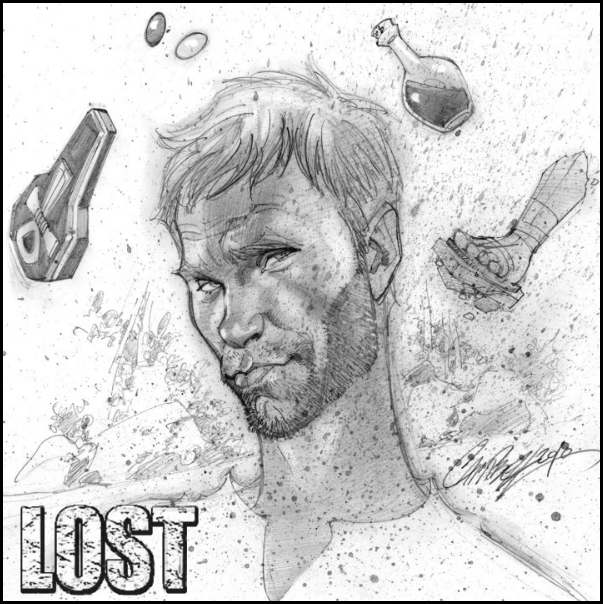 Карикатуры на героев сериала LOST от Скота Кэмпбелла (J. Scott Campbell)