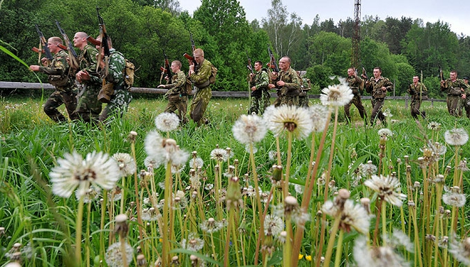 Через огонь и воду ради краповых беретов, Валовщина, Белоруссия.