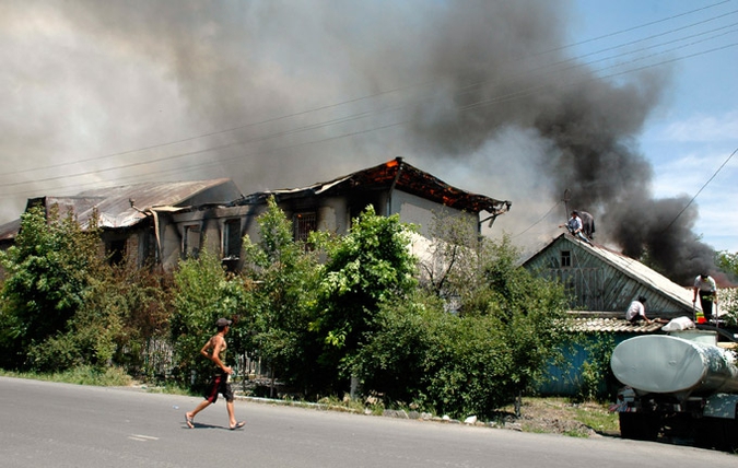 Беспорядки в Киргизии, 13 июня 2010 года.