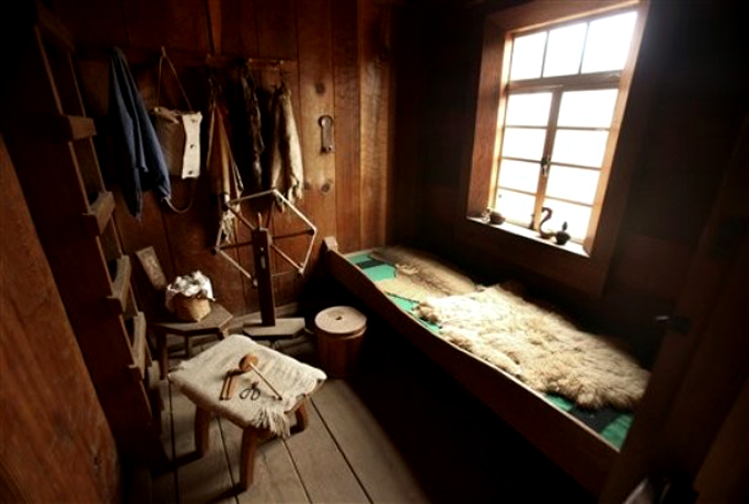 Национальный исторический парк Форт-Росс  (Fort Ross Historic State Park) в 80 милях к северу от Сан-Франциско, Калифорния, 9 Сентября 2009 года.