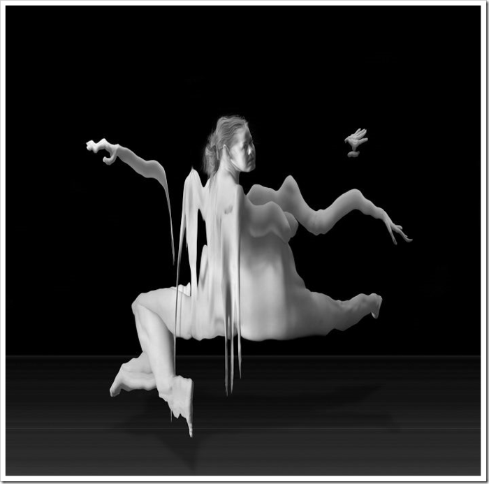 "Temporal form" – абстрактное ню от техасца Ansen Seale