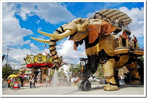 «Великий Слон» – фантастическая машина Острова Нанта
