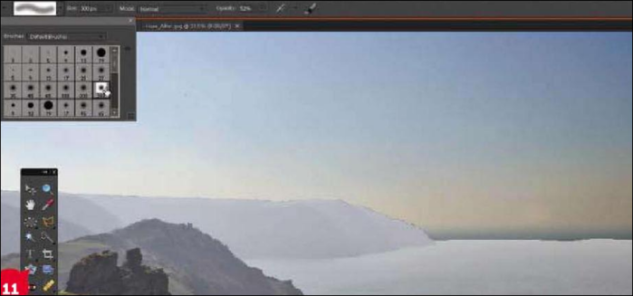Урок Фотошоп - Как убрать туман на фото-пейзаже