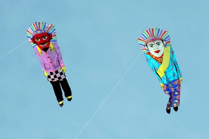 16-ый Международный Кайт фестиваль в Джакарте (16th Jakarta International Kite Festival in Jakarta), 24 июля 2010 года.