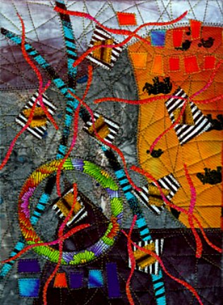 Искусство лоскутного одеяла Дэвида Уокера (David Walker)