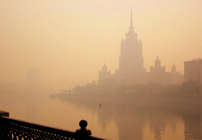 Смог в Москве