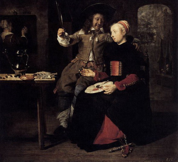 Художник Gabriel Metsu (700x638, 109Kb)