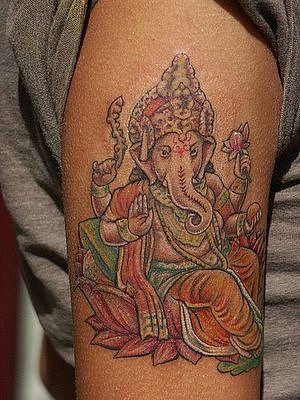 Татуировки на индийскую тематику 49