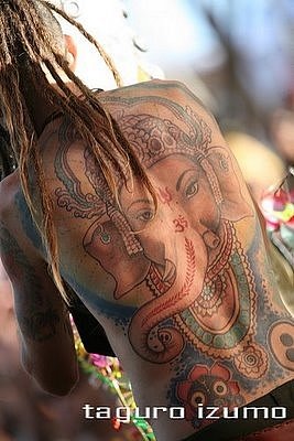 Татуировки на индийскую тематику 13