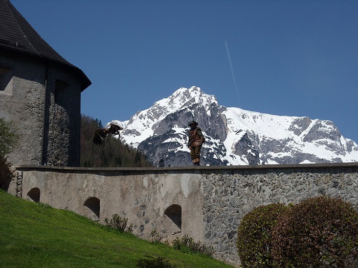 Замок Хоэнфервен (нем. Burg Hohenwerfen) 53956