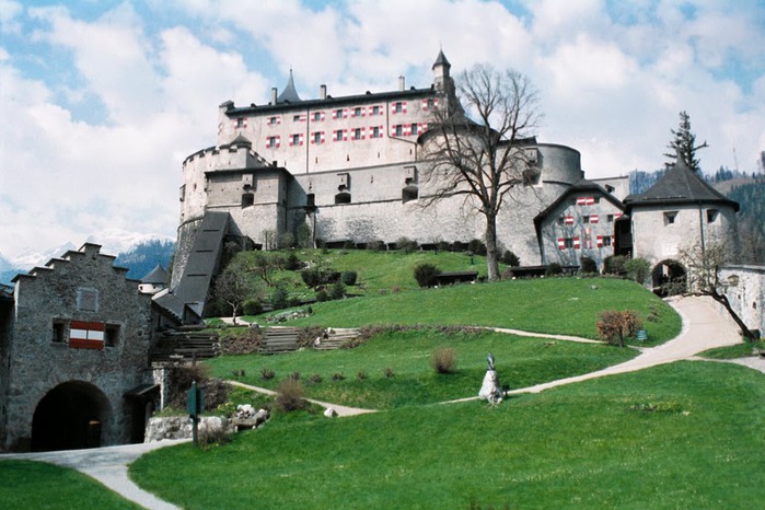 Замок Хоэнфервен (нем. Burg Hohenwerfen) 63902