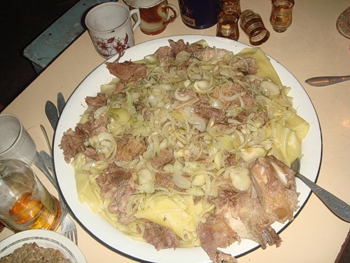 Беш-бармак по-киргизски