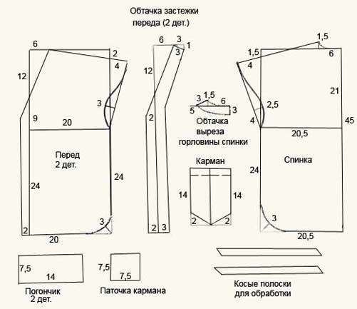 Выкройка Летней Рубашки Для Подростка