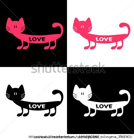 stock-vector-set-of-cute-love-cards-with-cat-106680887 (450x470, 70Kb)