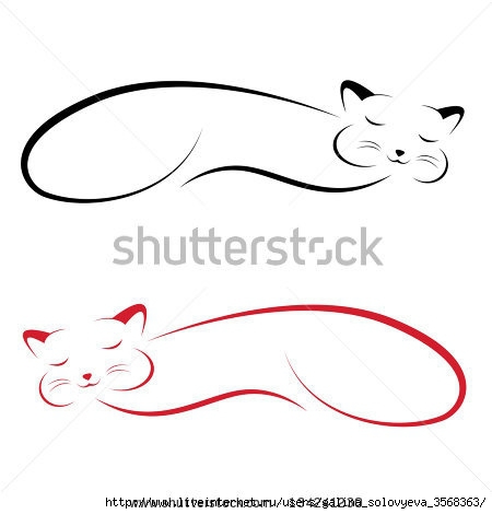 stock-vector-vector-image-of-an-cat-on-white-background-134241230 (450x470, 56Kb)