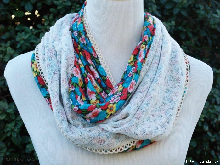 1-Hour-Knit-and-Lace-Scarf-750x562 (700x524, 315Kb)