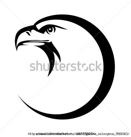 stock-vector-stylized-eagle-head-emblem-illustration-for-your-design-162708104 (450x470, 43Kb)