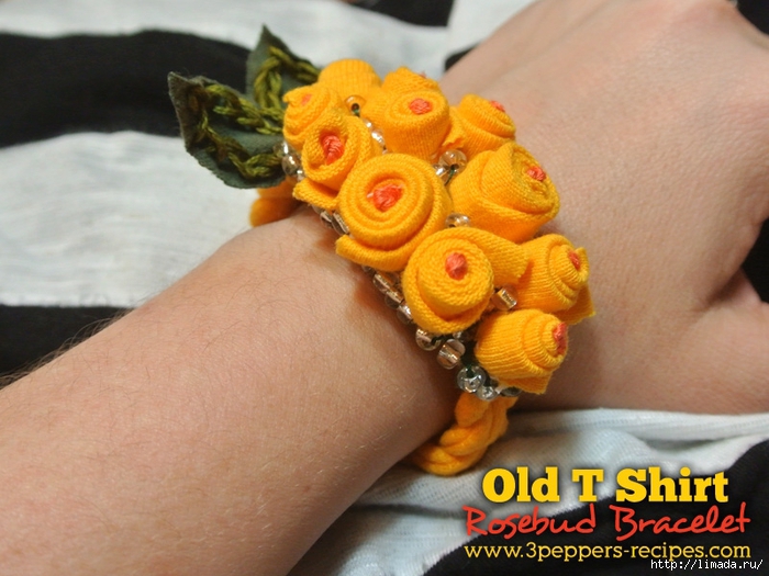 old-t-shirt-rosebud-bracelet (700x525, 265Kb)