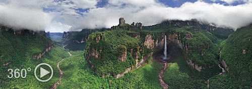 ччВОДОПАДЫ7 Венесуэла. Водопады Чурун-Меру и Кортина (500x177, 47Kb)