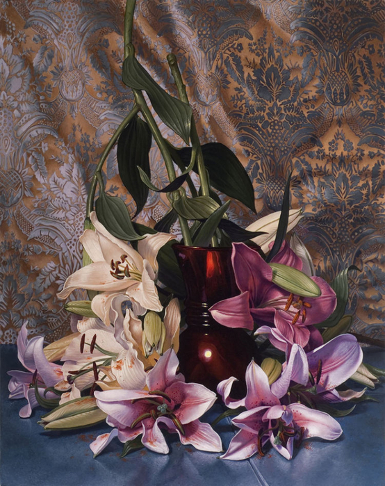 Lillies, 30 x 24, oil on panel 2007 (554x700, 528Kb)