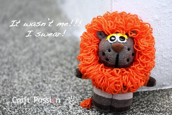 sock-lion-sew-pattern (588x392, 179Kb)